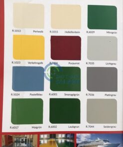 BẢNG MÀU SƠN EPOXY NOVA.CK