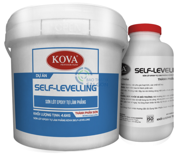 Sơn Lót Epoxy Tự San Phẳng KOVA SELF-LEVELING