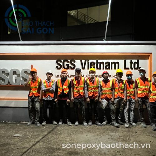 Đội thi công sơn epoxy Bảo Thạch Sài Gòn Đôị thi công sơn epoxy Bảo Thạch Sài Gòn