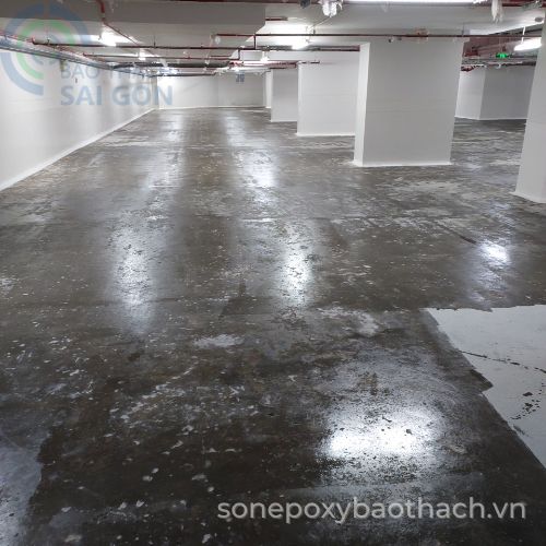 Công đoạn sơn lót epoxy Công đoạn sơn lót epoxy