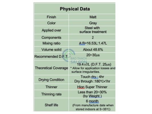 Sơn chống cháy hion 600 hs primer