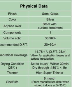 Sơn chống cháy hion 600 sliver