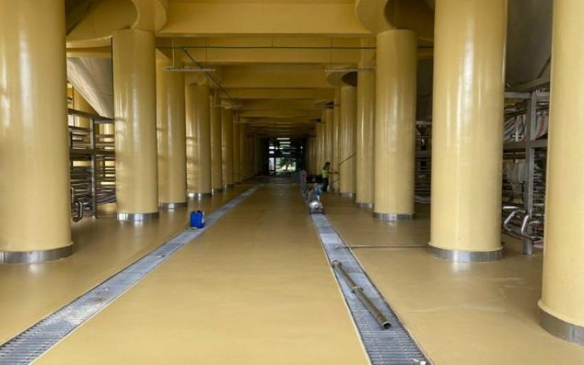 Quy trình thi công Sơn Pu khu công nghiệp Quận 12 Quy trình thi công Sơn Pu khu công nghiệp Quận 12