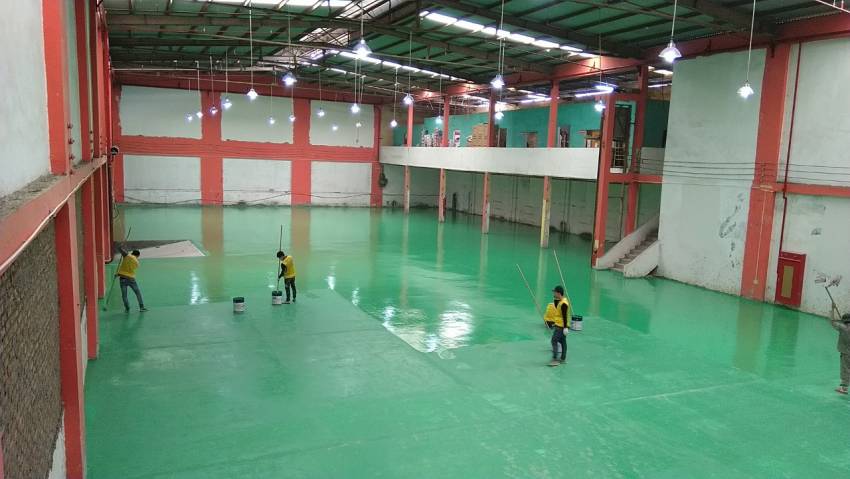 Thi công sơn Epoxy tự san phẳng tại Bình Phước chất lượng hàng đầu Thi công sơn Epoxy tự san phẳng tại Bình Phước chất lượng hàng đầu