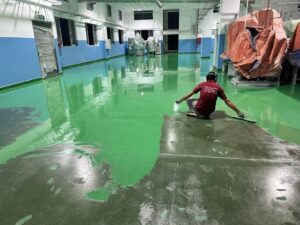 Thi công sơn Epoxy tự san phẳng tại Bình Phước chất lượng hàng đầu