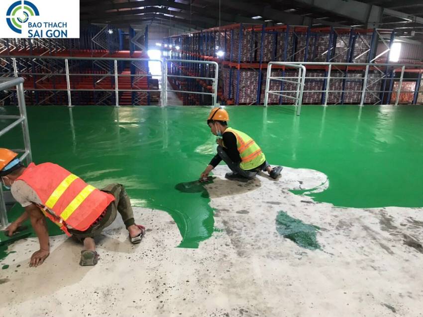 Thi công sơn Epoxy tự san phẳng tại Đồng Tháp: Sự an toàn và Hiệu quả