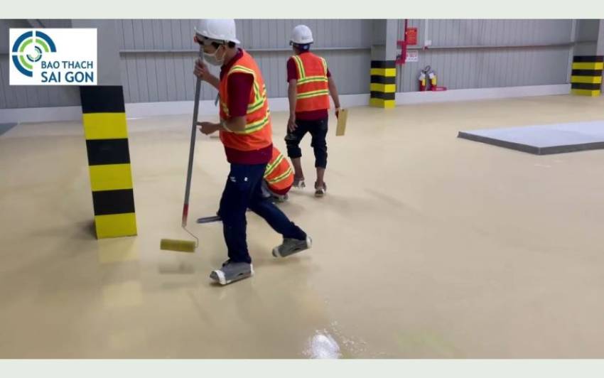 thi công sơn Epoxy tự san phẳng tại An Giang