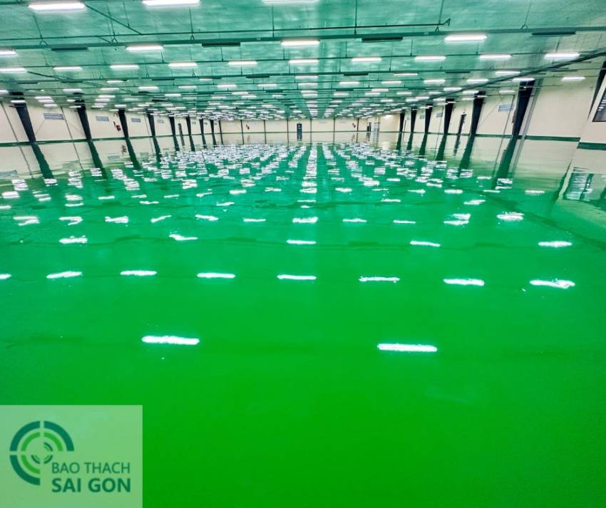 Thi công sơn sàn Epoxy khu công nghiệp tại Bến Tre Thi công sơn sàn Epoxy khu công nghiệp tại Bến Tre