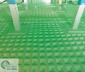 Thi công sơn sàn Epoxy khu công nghiệp tại Bình Thuận
