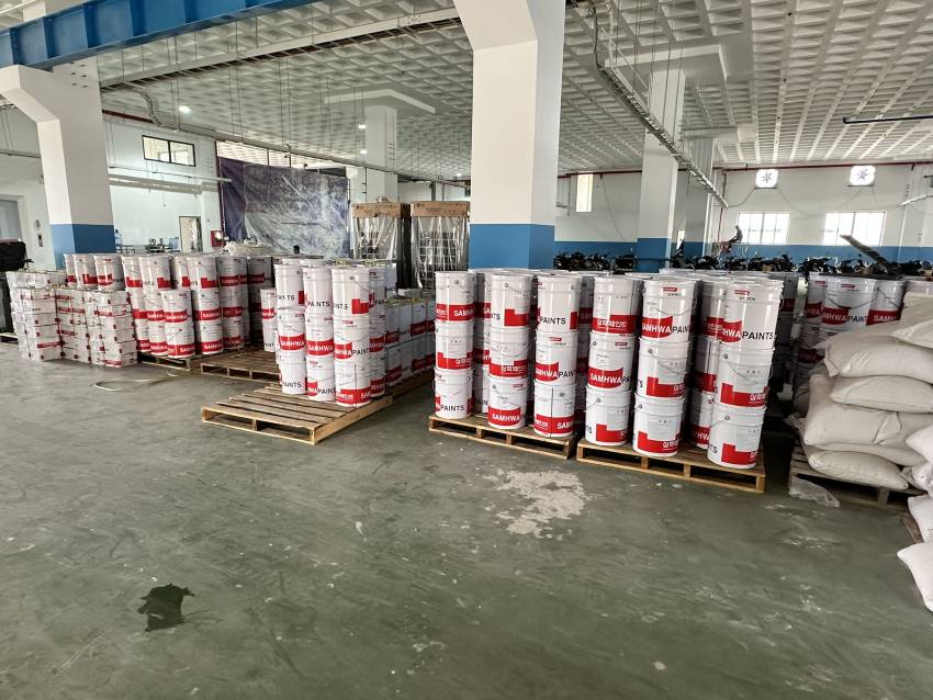 Thi công sơn sàn Epoxy khu công nghiệp tại Đồng Nai