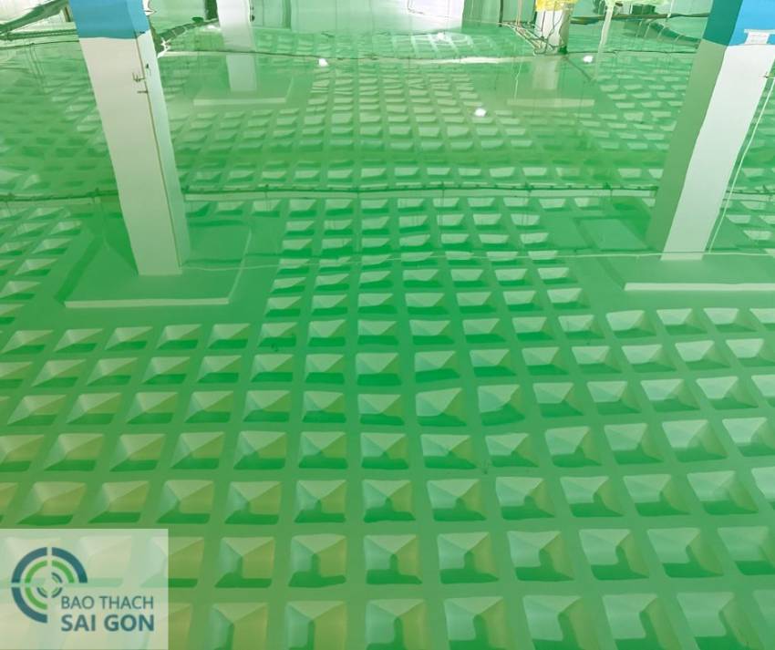 Thi công sơn sàn Epoxy khu công nghiệp tại Hồ Chí Minh