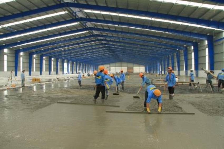 Thi công xây dựng nhà xưởng quận Tân Bình