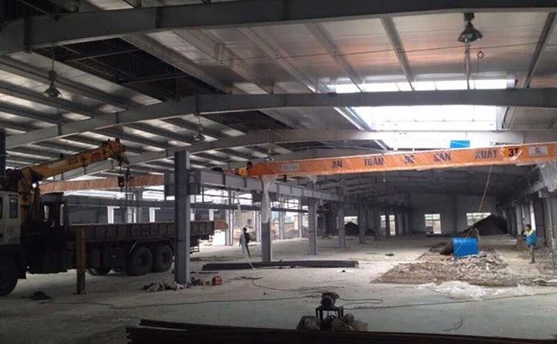 Dịch vụ sửa chữa nhà xưởng tại Tiền Giang