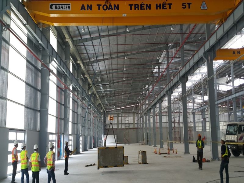 Dịch vụ thi công, sửa chữa nhà xưởng tại Bình Thuận Dịch vụ thi công, sửa chữa nhà xưởng tại Bình Thuận