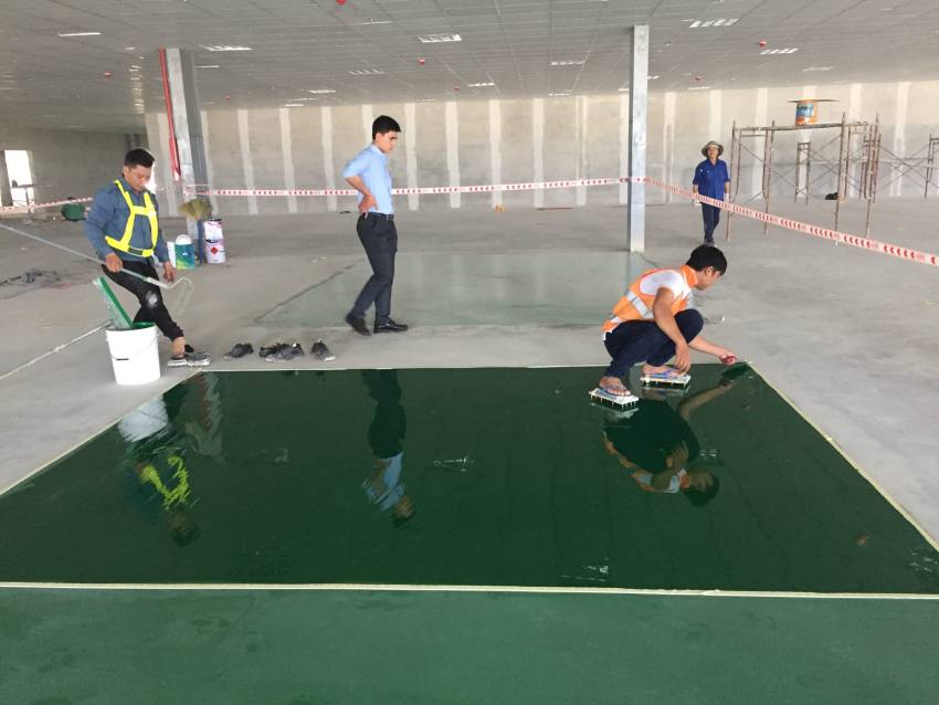 Sơn epoxy trường tiểu học Sơn epoxy trường tiểu học