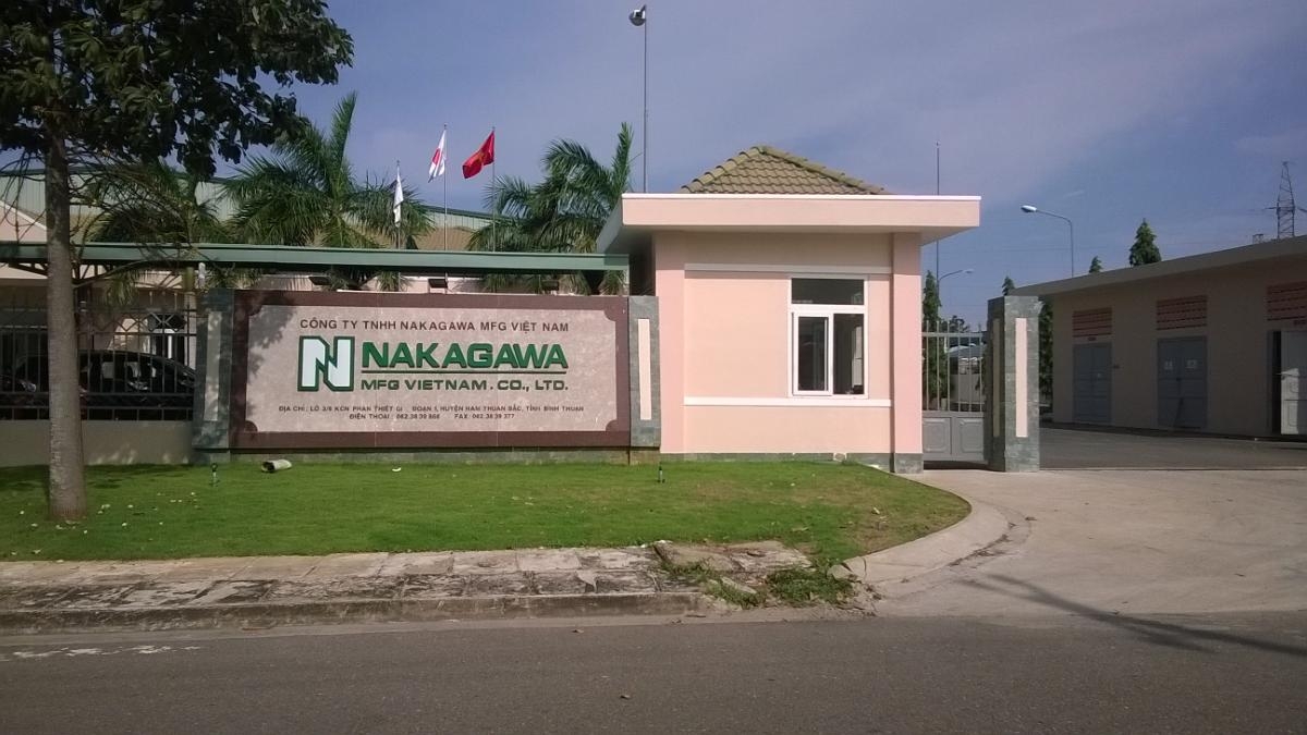 Thi công sơn sàn epoxy nhà máy Nakagawa Phan Thiết