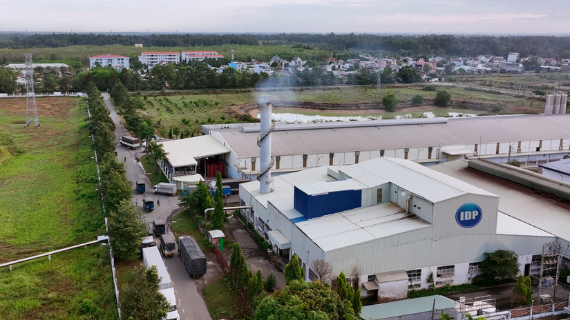 Thi công sơn sàn PU Sika Ucrete nhà máy sữa IDP Củ Chi Thi công sơn sàn PU Sika Ucrete nhà máy sữa IDP Củ Chi