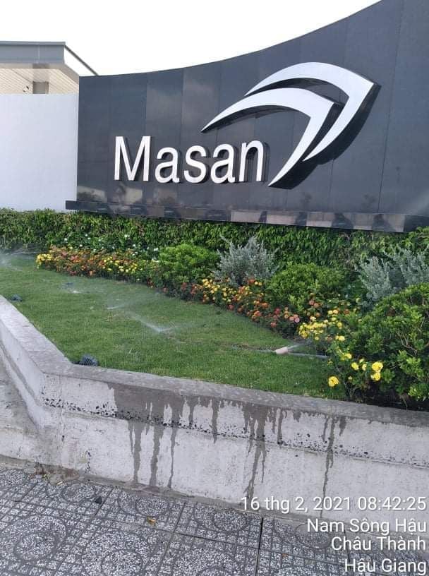 Thi công sơn sàn Sika Ucrete nhà máy Masan Hậu Giang